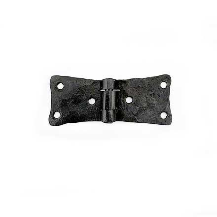 Hammered Hinges [101.01] Forged Iron Cabinet Butterfly Hinge - 1 1/8" H x 2 3/4" W