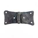 Hammered Hinges [101.02] Forged Iron Cabinet Butterfly Hinge - 1 1/2&quot; H x 3 1/2&quot; W
