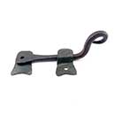 Hammered Hinges [708.04] Forged Iron Cabinet Latch - Fish Tail - 4&quot; L