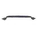 Hammered Hinges [301.09] Forged Iron Cabinet &amp; Drawer Pull - Heart Ends - 7&quot; C/C - 9&quot; L