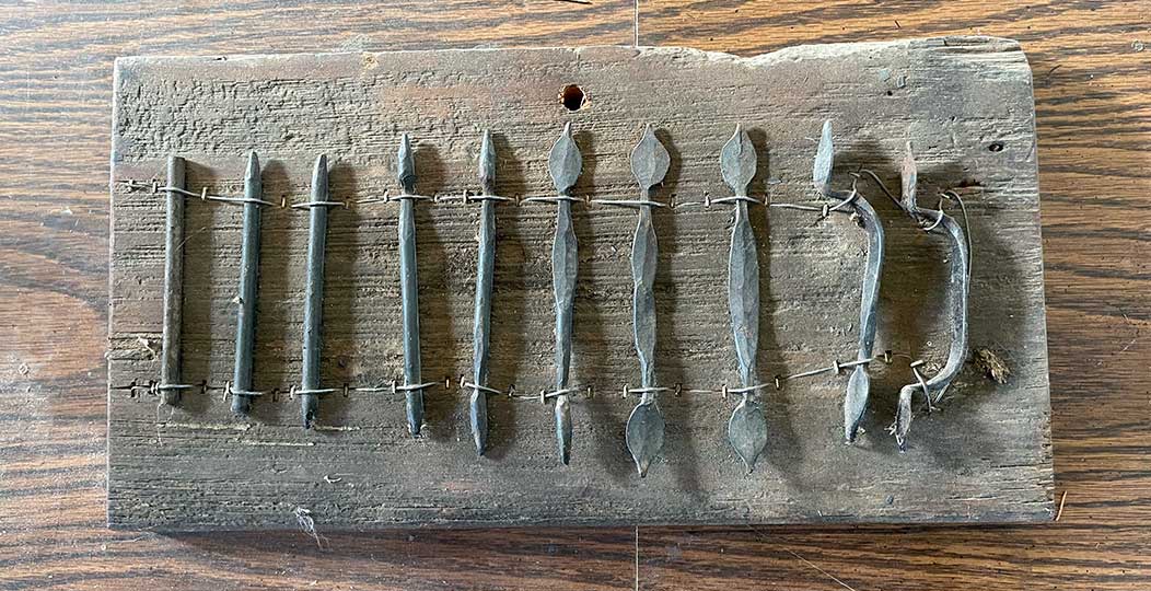 Hammered Hinges Antique Reproduction Cabinet & Door Hardware