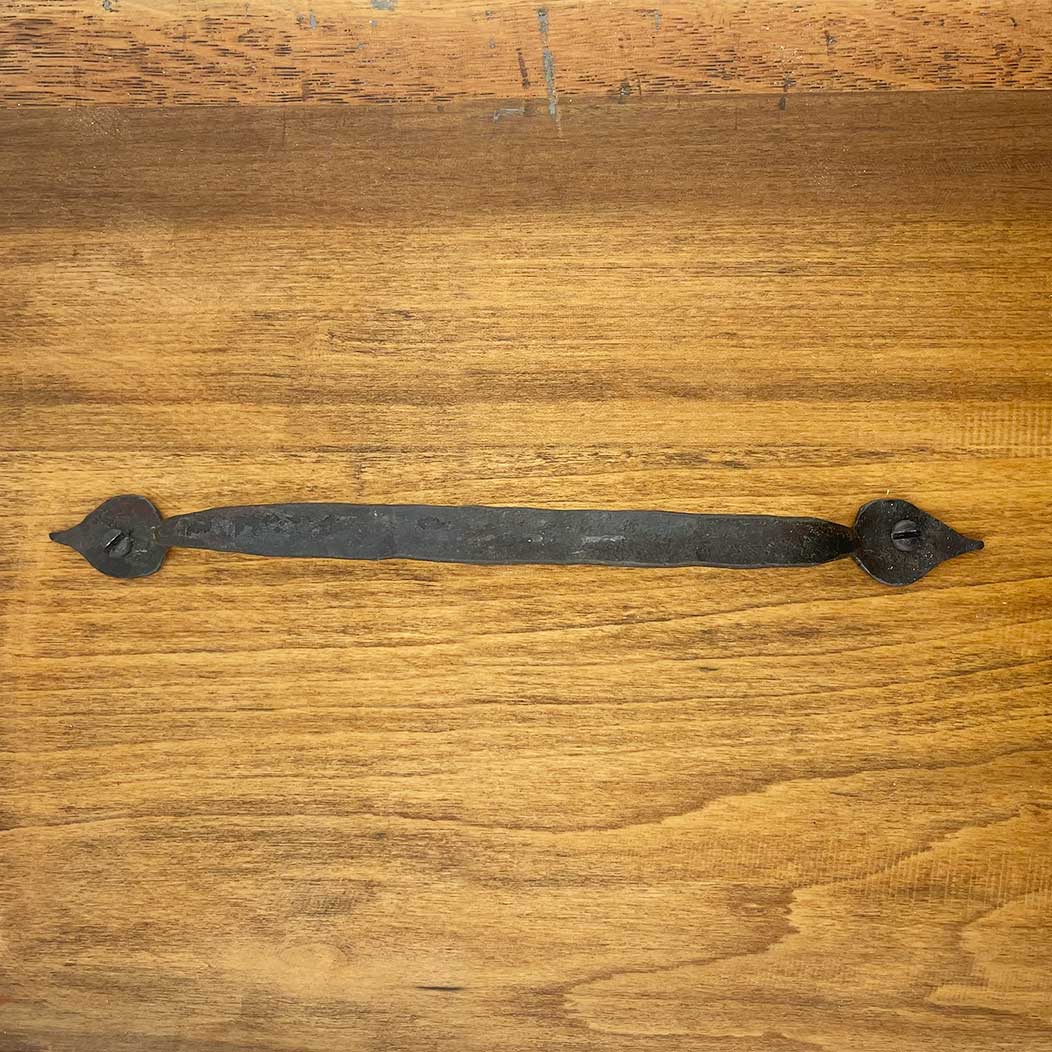 Hammered Hinges [301.07] Forged Iron Cabinet / Drawer Pull