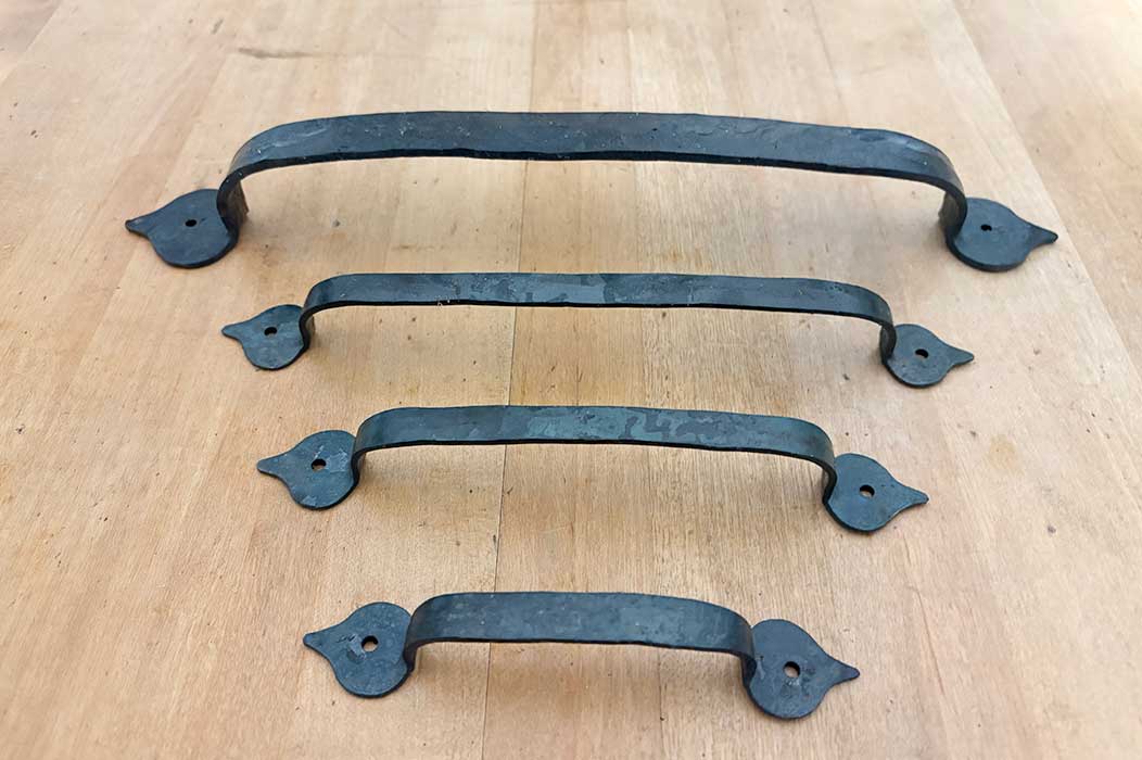 Hammered Hinges Heart End Forged Series Hammered Hinges Heart End Forged Series
