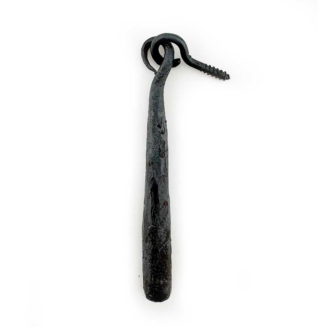Hammered Hinges [305.03] Forged Iron Cabinet / Drawer Pull