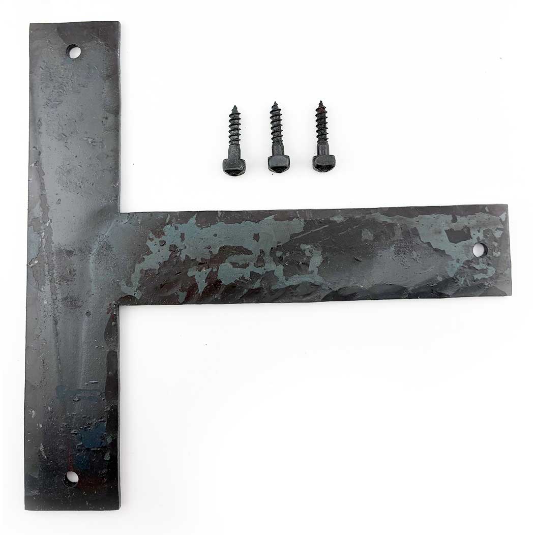 Hammered Hinges [202.08] Forged Iron Door Hinge Front