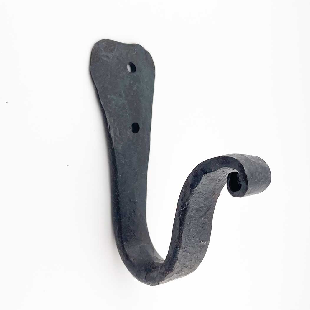 Hammered Hinges [509.04] Wrought Iron Wall Hook