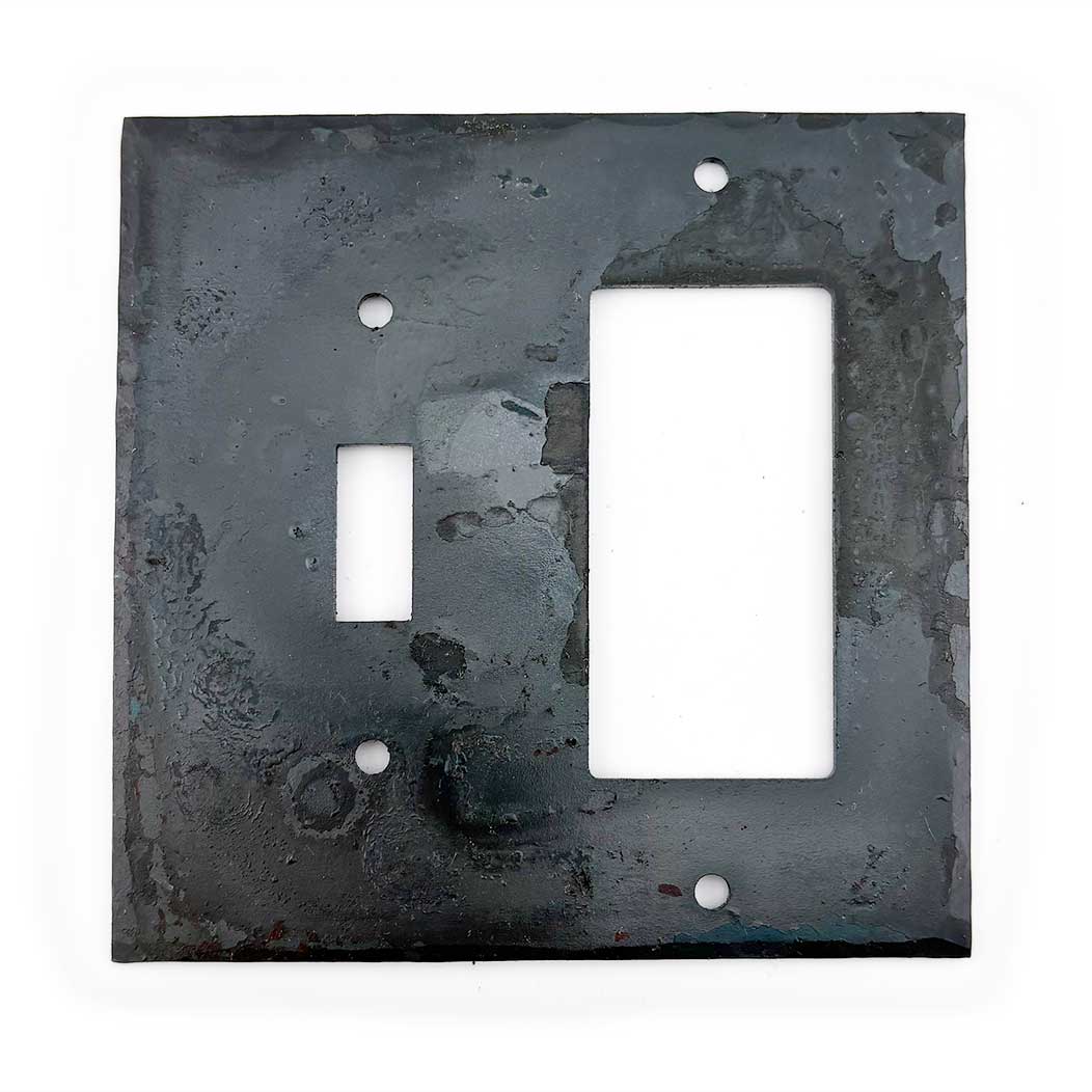 Hammered Hinges [901TS-931FO] Forged Iron Wall Plate
