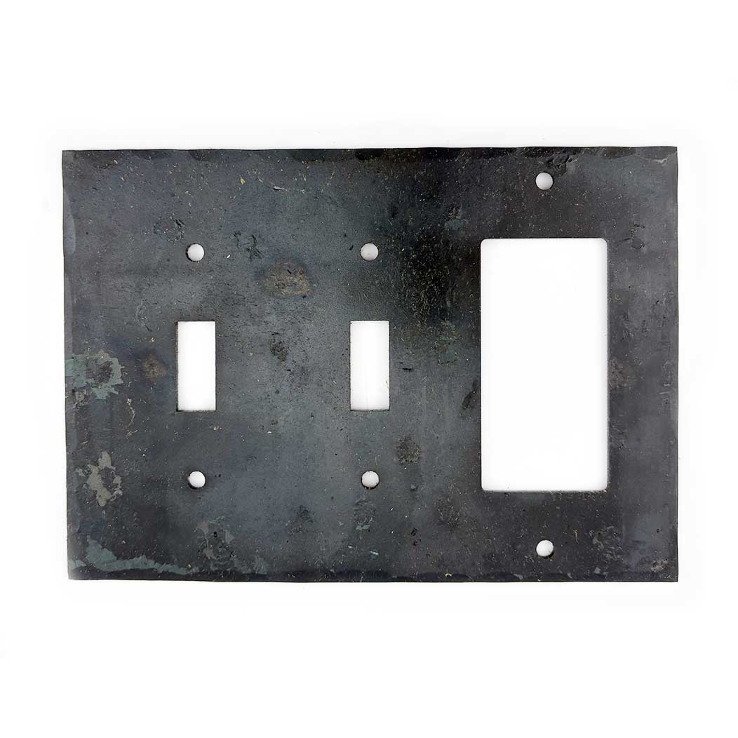 Hammered Hinges [902TS-931FO] Forged Iron Wall Plate