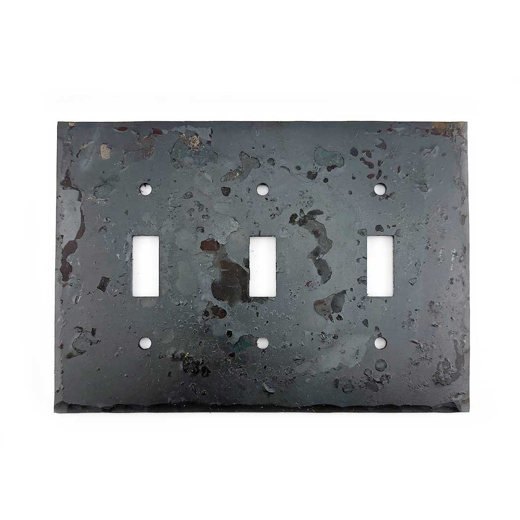 Hammered Hinges [903TS] Forged Iron Wall Plate