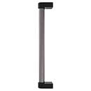 Hapny Home [C1001-BMB] Acrylic & Solid Brass Appliance Pull Handle - Clarity Series - Smoke - Matte Black Finish - 12" C/C - 12 15/16" L