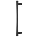 Hapny Home [D1007-MB] Solid Brass Appliance Pull Handle - Diamond Series - Matte Black Finish - 12" C/C - 14 3/4" L