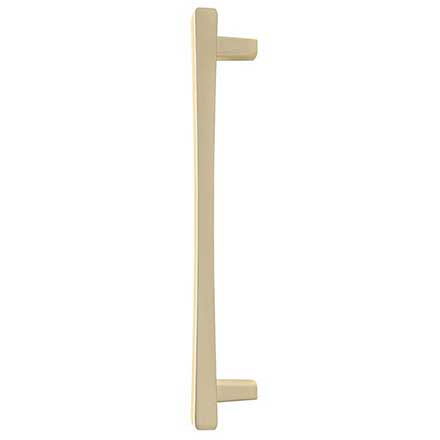 Hapny Home [D1007-SB] Solid Brass Appliance Pull Handle - Diamond Series - Satin Brass Finish - 12&quot; C/C - 14 3/4&quot; L