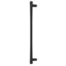 Hapny Home [D1008-MB] Solid Brass Appliance Pull Handle - Diamond Series - Matte Black Finish - 18" C/C - 20 3/4" L