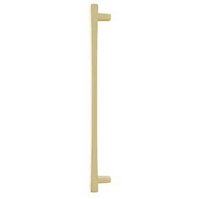 Hapny Home [D1008-SB] Solid Brass Appliance Pull Handle - Diamond Series - Satin Brass Finish - 18" C/C - 20 3/4" L