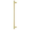 Hapny Home [D1008-SB] Solid Brass Appliance Pull Handle - Diamond Series - Satin Brass Finish - 18&quot; C/C - 20 3/4&quot; L