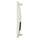 Hapny Home [HM1022-PN] Solid Brass Appliance Pull Handle - Half Moon Series - Polished Nickel Finish - 12" C/C - 13 3/4" L