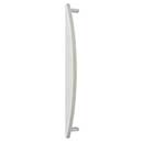 Hapny Home [HM1023-SN] Solid Brass Appliance Pull Handle - Half Moon Series - Satin Nickel Finish - 18" C/C - 19 3/4" L