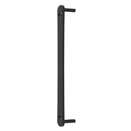 Hapny Home [H1025-MB] Solid Brass Appliance Pull Handle - Horizon Series - Matte Black Finish - 12&quot; C/C - 13 1/8&quot; L