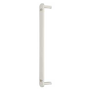 Hapny Home [H1025-PN] Solid Brass Appliance Pull Handle - Horizon Series - Polished Nickel Finish - 12" C/C - 13 1/8" L