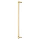 Hapny Home [H1026-SB] Solid Brass Appliance Pull Handle - Horizon Series - Satin Brass Finish - 18&quot; C/C - 19 1/8&quot; L