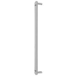 Hapny Home [H1026-SN] Solid Brass Appliance Pull Handle - Horizon Series - Satin Nickel Finish - 18" C/C - 19 1/8" L