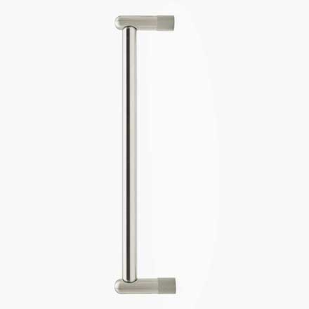 Hapny Home [K1031-SN] Solid Brass Appliance Pull Handle - Knurled Series - Satin Nickel Finish - 12&quot; C/C - 12 3/4&quot; L