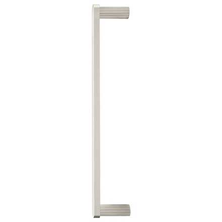 Hapny Home [R1004-PN] Solid Brass Appliance Pull Handle - Ribbed Series - Polished Nickel Finish - 12&quot; C/C - 12 7/8&quot; L