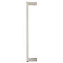 Hapny Home [R1004-PN] Solid Brass Appliance Pull Handle - Ribbed Series - Polished Nickel Finish - 12" C/C - 12 7/8" L