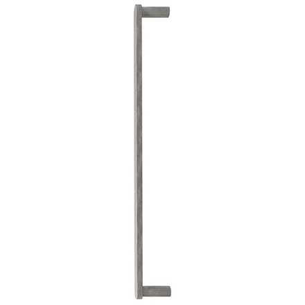 Hapny Home [R1005-WN] Solid Brass Appliance Pull Handle - Ribbed Series - Weathered Nickel Finish - 18&quot; C/C - 18 7/8&quot; L