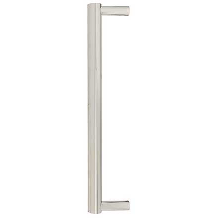 Hapny Home [SU1016-PN] Solid Brass Appliance Pull Handle - Sunburst Series - Polished Nickel Finish - 12" C/C - 12 11/16" L