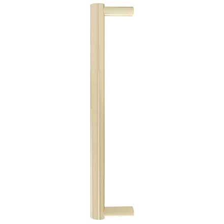 Hapny Home [SU1016-SB] Solid Brass Appliance Pull Handle - Sunburst Series - Satin Brass Finish - 12&quot; C/C - 12 11/16&quot; L