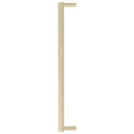 Hapny Home [SU1017-SB] Solid Brass Appliance Pull Handle - Sunburst Series - Satin Brass Finish - 18&quot; C/C - 18 11/16&quot; L