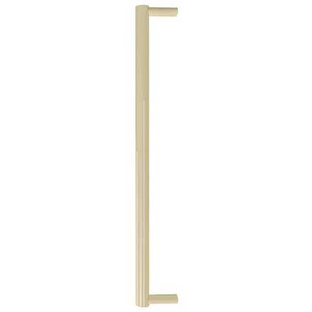 Hapny Home [SU1017-SB] Solid Brass Appliance Pull Handle - Sunburst Series - Satin Brass Finish - 18&quot; C/C - 18 11/16&quot; L