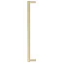 Hapny Home [SU1017-SB] Solid Brass Appliance Pull Handle - Sunburst Series - Satin Brass Finish - 18&quot; C/C - 18 11/16&quot; L