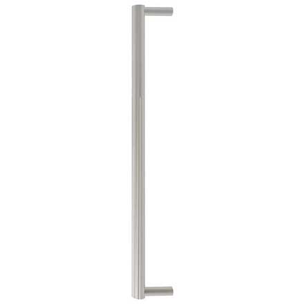 Hapny Home [SU1017-SN] Solid Brass Appliance Pull Handle - Sunburst Series - Satin Nickel Finish - 18&quot; C/C - 18 11/16&quot; L