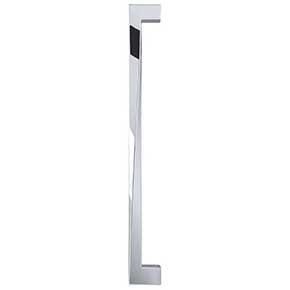 Hapny Home [TW1020-PC] Solid Brass Appliance Pull Handle - Twist Series - Polished Chrome Finish - 18" C/C - 18 13/16" L