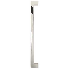 Hapny Home [TW1020-PN] Solid Brass Appliance Pull Handle - Twist Series - Polished Nickel Finish - 18" C/C - 18 13/16" L