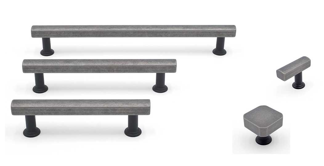 Weathered Nickel & Matte Black
