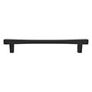 Hapny Home [D516-MB] Solid Brass Cabinet Pull Handle - Diamond Series - Oversized - Matte Black Finish - 6" C/C - 7 9/16" L