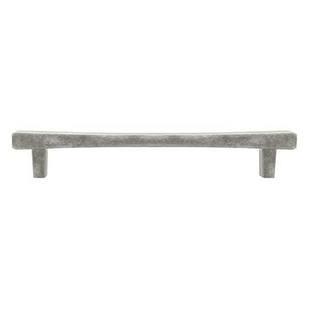 Hapny Home [D516-WN] Solid Brass Cabinet Pull Handle - Diamond Series - Oversized - Weathered Nickel Finish - 6&quot; C/C - 7 9/16&quot; L