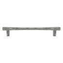 Hapny Home [D516-WN] Solid Brass Cabinet Pull Handle - Diamond Series - Oversized - Weathered Nickel Finish - 6" C/C - 7 9/16" L