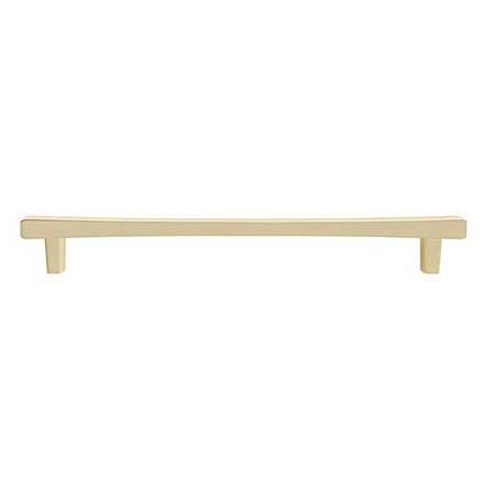 Hapny Home [D517-SB] Solid Brass Cabinet Pull Handle - Diamond Series - Oversized - Satin Brass Finish - 8&quot; C/C - 9 9/16&quot; L