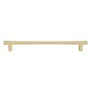 Hapny Home [D517-SB] Solid Brass Cabinet Pull Handle - Diamond Series - Oversized - Satin Brass Finish - 8&quot; C/C - 9 9/16&quot; L