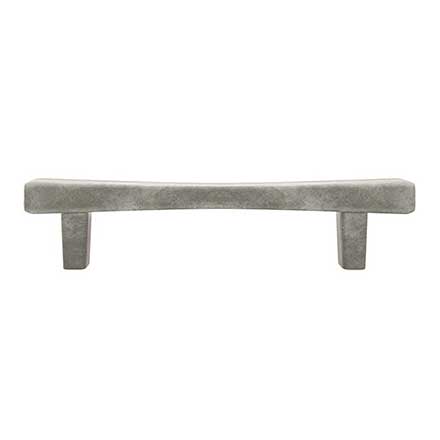 Hapny Home [D515-WN] Solid Brass Cabinet Pull Handle - Diamond Series - Standard Size - Weathered Nickel Finish - 4&quot; C/C - 5 9/16&quot; L