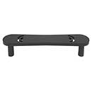 Hapny Home [H557-MB] Solid Brass Cabinet Pull Handle - Horizon Series - Standard Size - Matte Black Finish - 4&quot; C/C - 4 9/16&quot; L