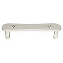 Hapny Home [H557-PN] Solid Brass Cabinet Pull Handle - Horizon Series - Standard Size - Polished Nickel Finish - 4" C/C - 4 9/16" L