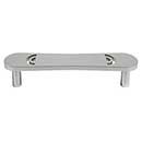 Hapny Home [H557-SN] Solid Brass Cabinet Pull Handle - Horizon Series - Standard Size - Satin Nickel Finish - 4" C/C - 4 9/16" L