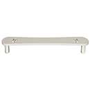 Hapny Home [H558-PN] Solid Brass Cabinet Pull Handle - Horizon Series - Oversized - Polished Nickel Finish - 6&quot; C/C - 6 9/16&quot; L