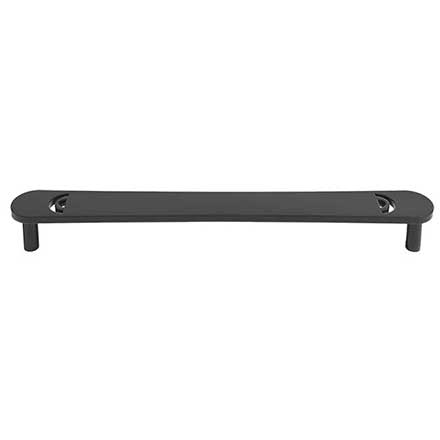 Hapny Home [H559-MB] Solid Brass Cabinet Pull Handle - Horizon Series - Oversized - Matte Black Finish - 8" C/C - 8 5/8" L