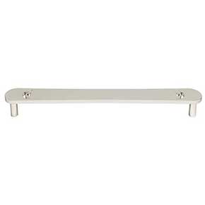Hapny Home [H559-PN] Solid Brass Cabinet Pull Handle - Horizon Series - Oversized - Polished Nickel Finish - 8" C/C - 8 5/8" L